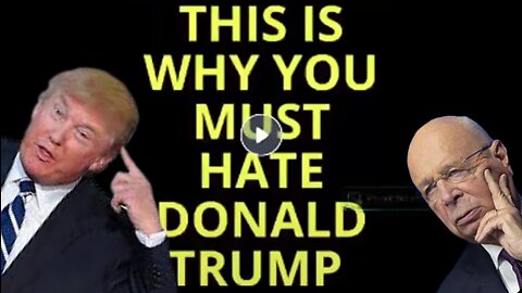 WHY THEY HATE 'DONALD TRUMP' SO MUCH! BECAUSE THEY HATE YOU!