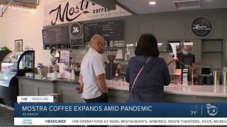 Mostra Coffee expands amid pandemic
