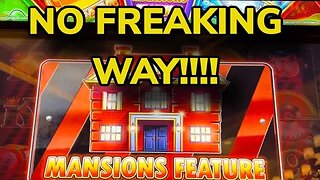 YOU WONT BELIEVE THIS MANSIONS FEATURE JACKPOT!!!!