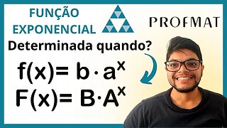 Prove que uma função do tipo exponencial fica determinada quando se conhecem dois.. ENQ 2022 Profmat