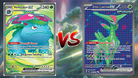 Pokemon TCG Live Venusaur EX Stall VS Iron Leaves EX Ogerpon EX!!