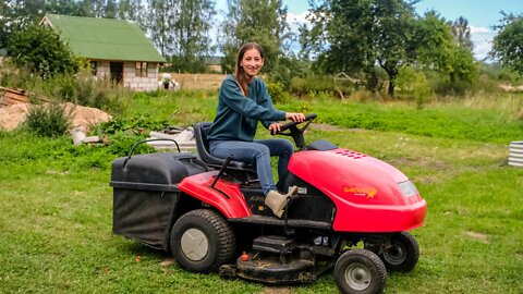 We got a Lawn TRACTOR