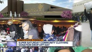 Super Saturday Clothing Donation Drop-off