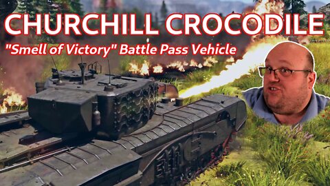 Fire breathing! ~ 🇬🇧 Churchill Crocodile Devblog ["Smell of Victory" Battle Pass]