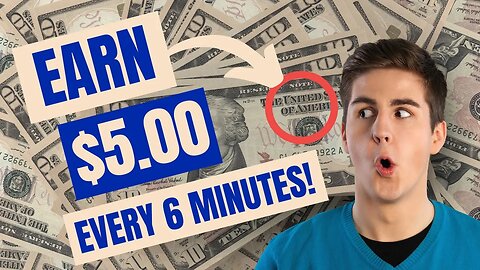 Make $6 Every 5 Mins in 2023! Effortlessly Earn $650 Free with PayPal (Make Money Online 2023)