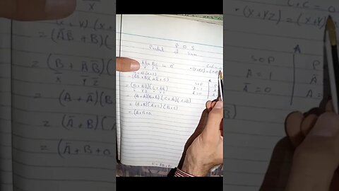 Building a truth table for POS boolean expression |SOP and POS Form Examples |sop and pos difference