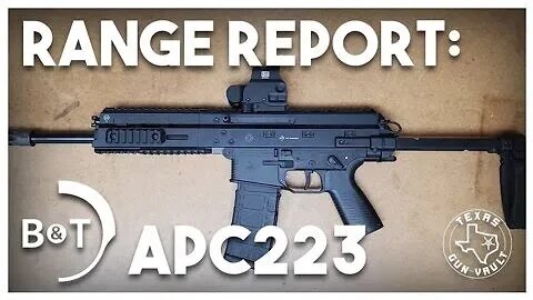 Range Report: B&T APC223 Pistol