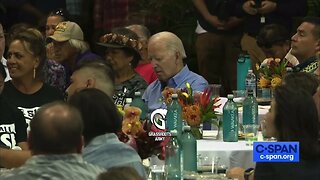 President Biden Falls Asleep in Maui