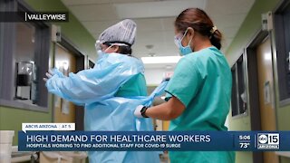 Nurses and traveling nurses are in high demand at hospitals