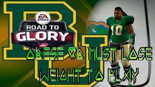 SDP: SEAN DOESN’T PLAY | NCAA FOOTBALL 14 ROAD TO GLORY Ep 8 | HOW MUCH WEIGHT CAN HE LOSE?