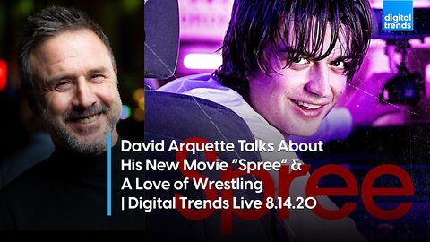 Actor David Arquette | Digital Trends Live 8.14.20