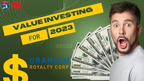 Investing in Uranium Royalty Corps for BIG gains while the price remains cheap!