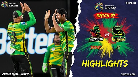Highlights | St Kitts and Nevis Patriots vs Jamaica Tallawahs | CPL 2023