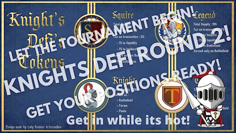 Knights Defi Update! Plus Bonus Round! You might wanna pay attention!