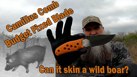Product Review - Budget Fixed Blad Knife Camillus Comb