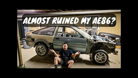 Almost RUINED my AE86!