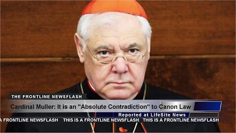NEWSFLASH: Cardinal Muller INSISTS that Politicians like Joe Biden Can't Receive Holy Communion!