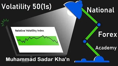 Volatility 50 (1s) | Technical Analysis | Muhammad Sadar Kha'n |deriv trading