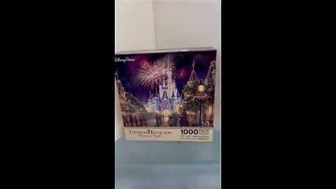 Disney Parks Main Street Fireworks Puzzle by Thomas Kinkade #shorts