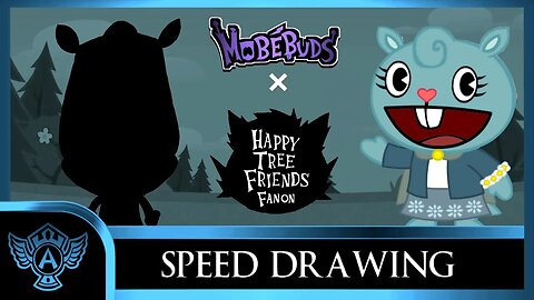 Speed Drawing: Happy Tree Friends Fanon - Freesia | Mobebuds Style