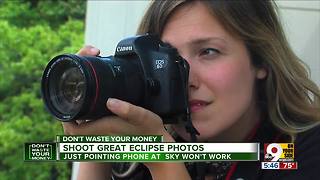 How to shoot great eclipse photos
