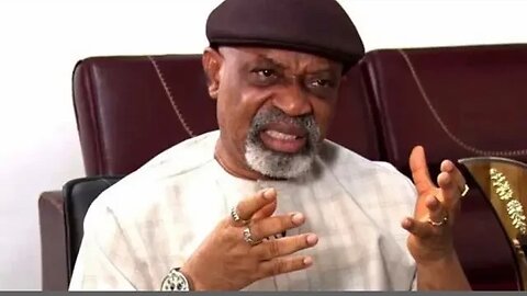 Buhari is not responsible for hunger, poverty in the country — Dr. Chris Ngige tells Nigerians.