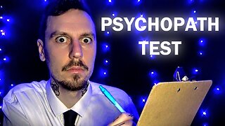 ASMR The Dark Triad Personality Test | Asking You Personal Questions for Sleep