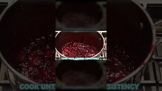 Cranberry Sauce | Kitchen Quickies #shorts