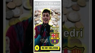 OS 10 JOGADORES MAIS VALIOSOS DO MUNDO | CURIOSIDADES #shorts