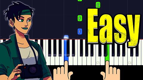 Beyond Good & Evil Safari - Easy Piano Tutorial + Music Sheets