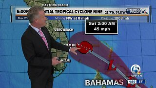 Potential Tropical Cyclone 9