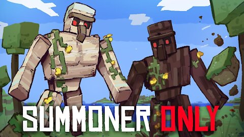 Can You Really Beat Minecraft as a Summoner?!?