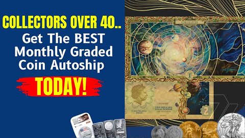 Join The Best Monthly Graded Coin Subscription Service For Collectors Over 40s, 50s, 60s, and 70s