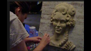 Early American Lady Sculpt