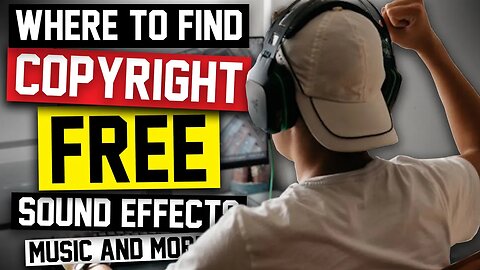 How To Find Copyright Free Sound Effects, Music, Overlays, (And More) For Gaming Videos