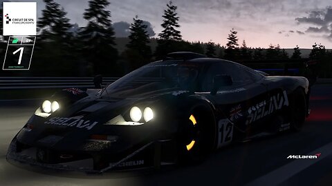 McLaren GT1 Tears Up Spa-Francorchamps in AMS 2 | Intense Sim Racing Action!