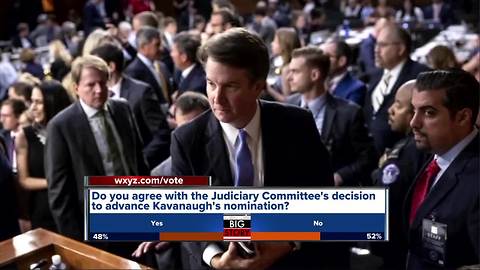 Michigan's Senators respond to Judiciary Committee vote on Kavanaugh