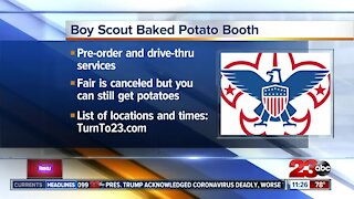 Boy Scouts bringing Fair Baked Potatoes Booths to town