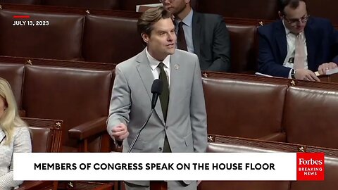 Rep Gaetz introduces amendment to stop Ukraine war funding.