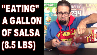 Gallon of Salsa Challenge (8.5 lbs) vs FreakEating