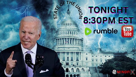 ✅LIVE "WATCH PARTY" STATE OF THE UNION ADDRESS 8:30PM EST