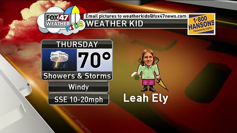Weather Kid - Leah Ely - 5-8-19
