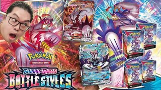 Thrilling Unboxing of Pokémon Sword & Shield Battle Styles Build and Battle Blaster Boxes!