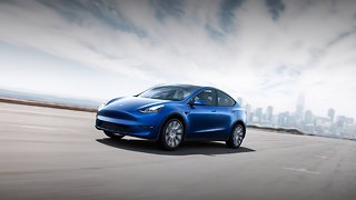 Elon Musk Unveils Tesla's New Model Y