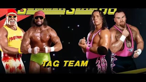 Mega Powers vs Hart Foundation redux