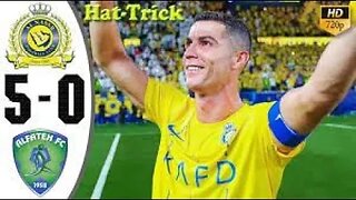 Ronaldo Hat-trick 🔥 Al Nassr 5-0 Al Fateh Hіghlіghts & Goals 2023