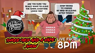 Three men and a vape show #141 XMAS SHOW 2022