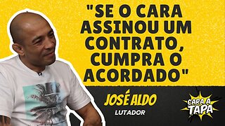 JOSÉ ALDO CRITICA RECLAMAÇÃO DE BORRACHINHA E LUTADORES DO UFC