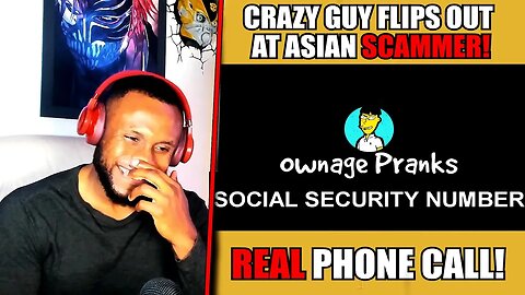Crazy Guy Flips Out At Asian Scammer (Ownage Pranks) REACTION/REVIEW!