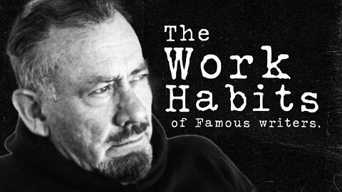 5 Work Habits of Famous Writers